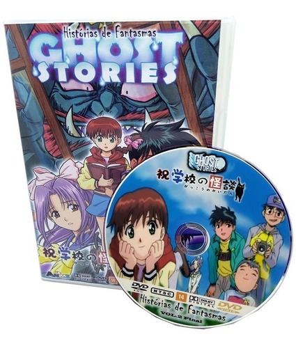 Dvd Anime Histórias De Fantasmas Dublado Completo